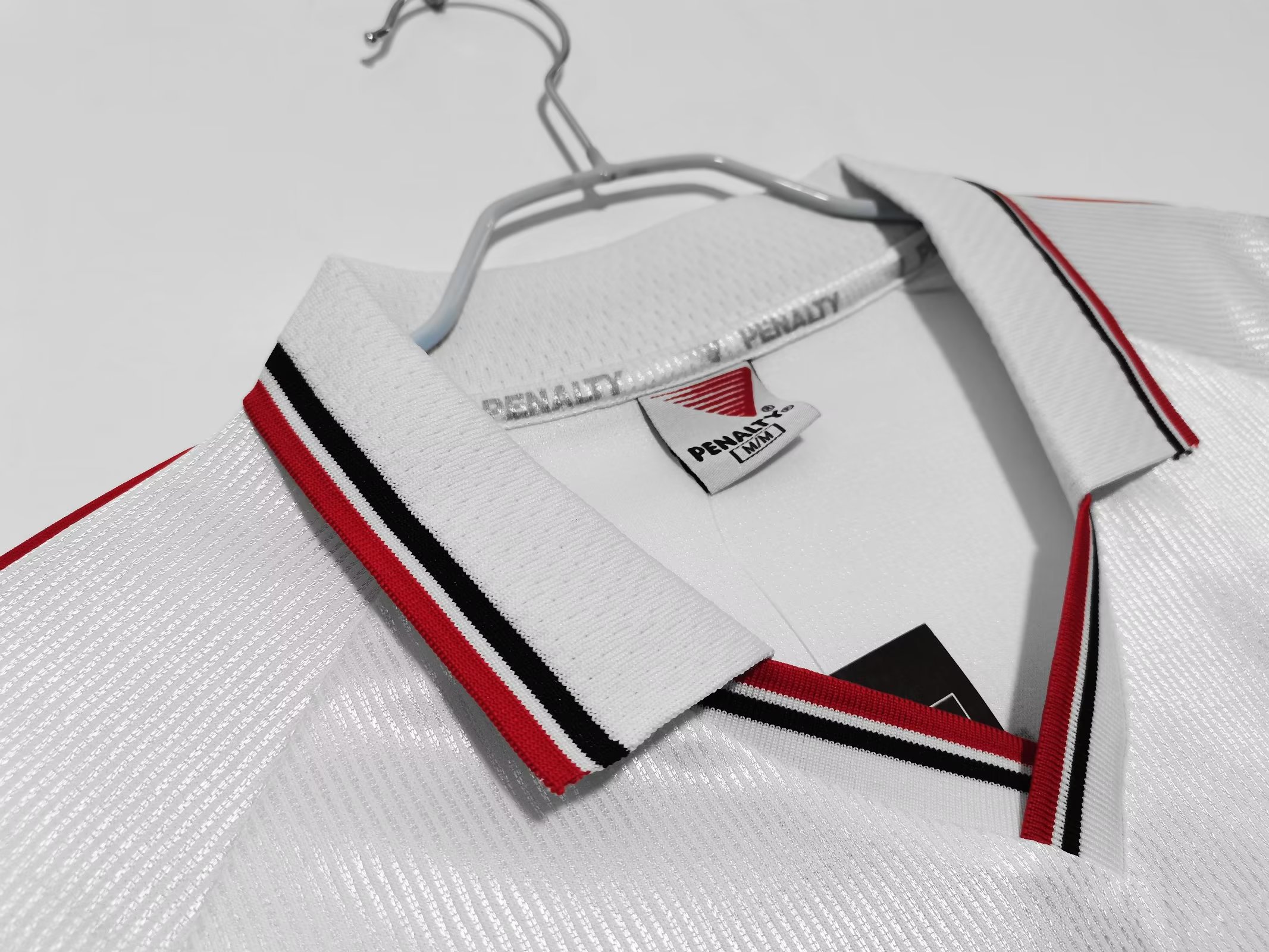 2000 season Sao Paulo home retro jersey lapel - fans edition