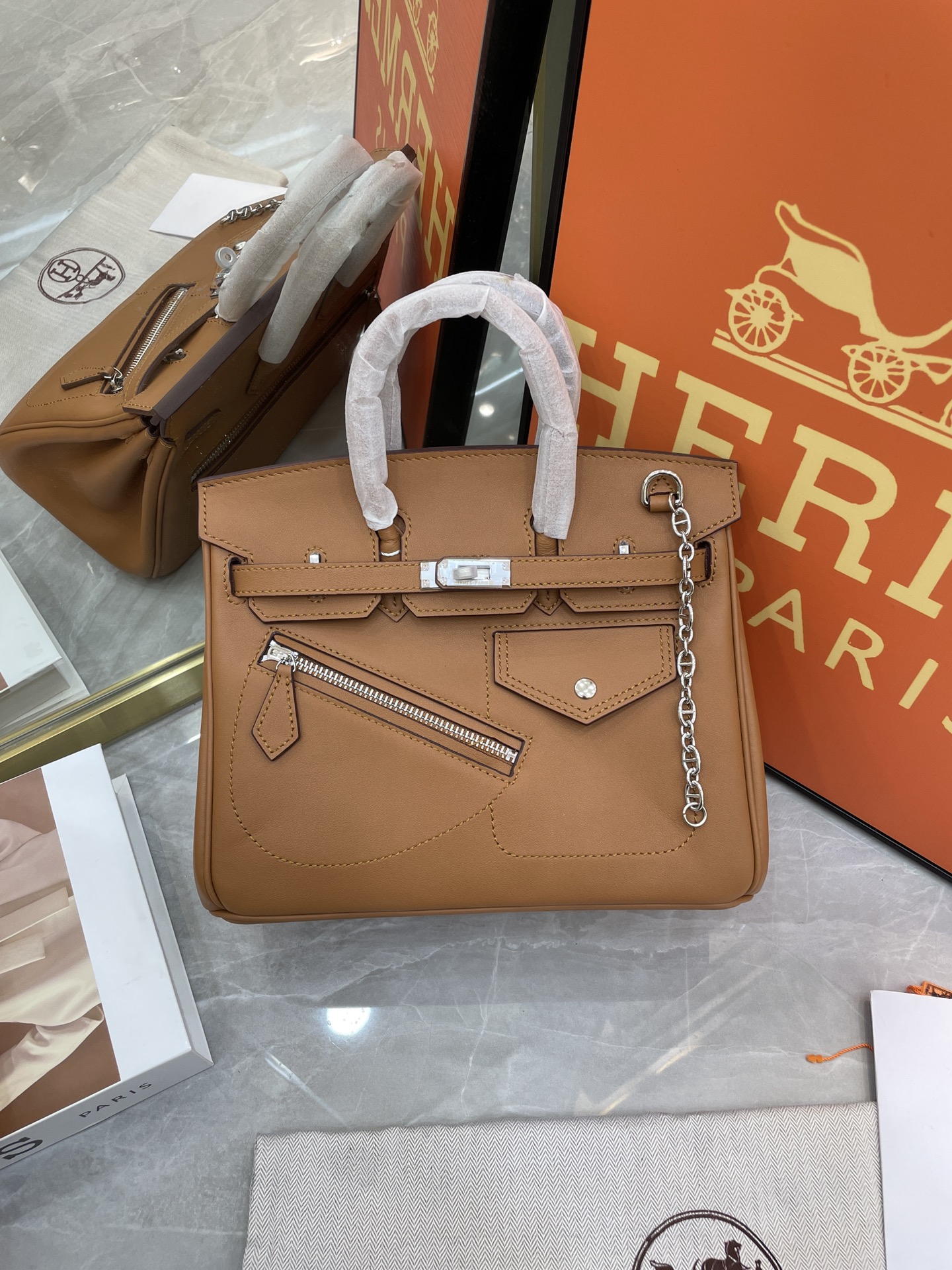 Hermes Birkin  25 swift customization