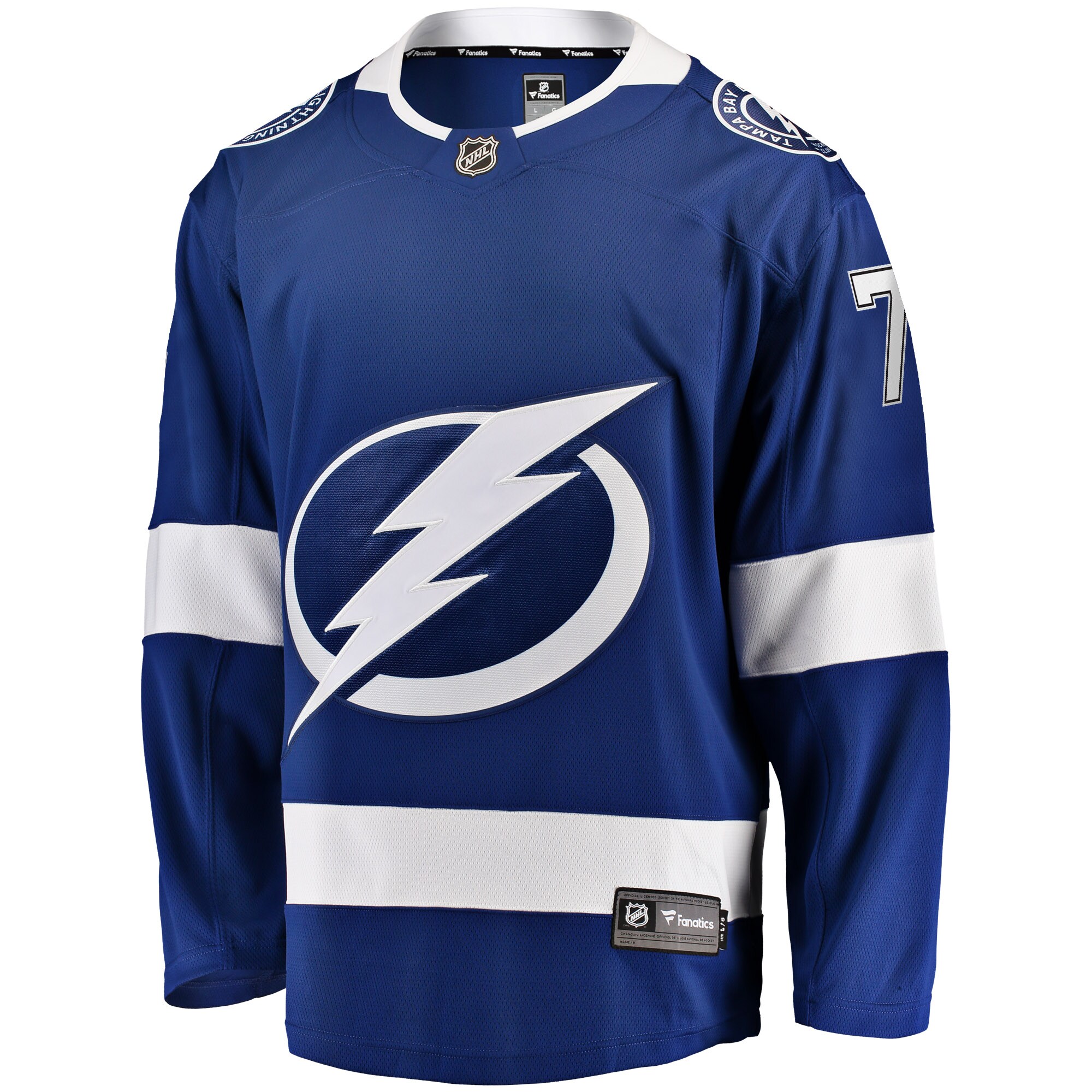 Anthony Cirelli Tampa Bay Lightning Fanatics Home Breakaway   Jersey – Blue
