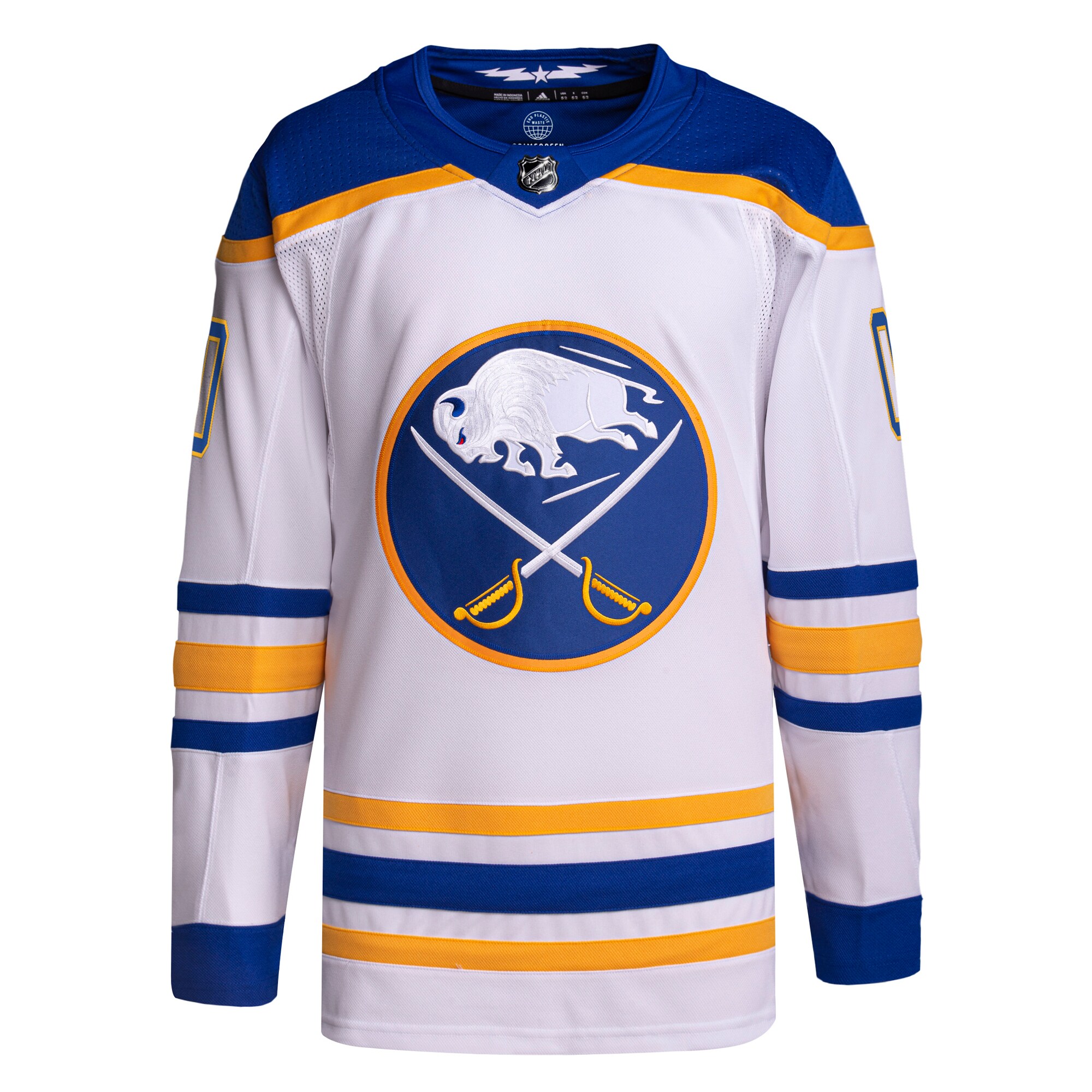Buffalo Sabres   Away  Primegreen  Custom Jersey – White