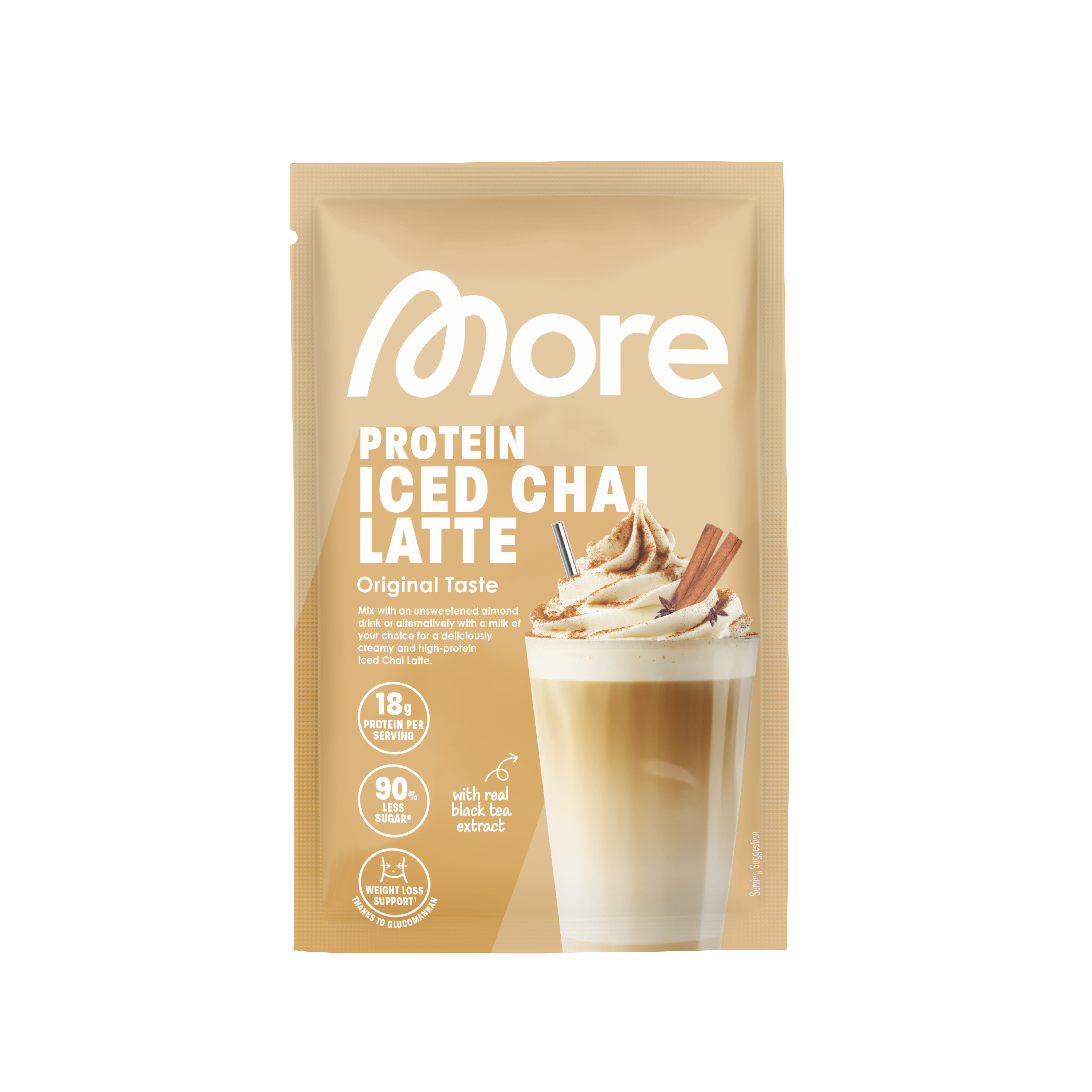 More Protein Iced Chai Latte