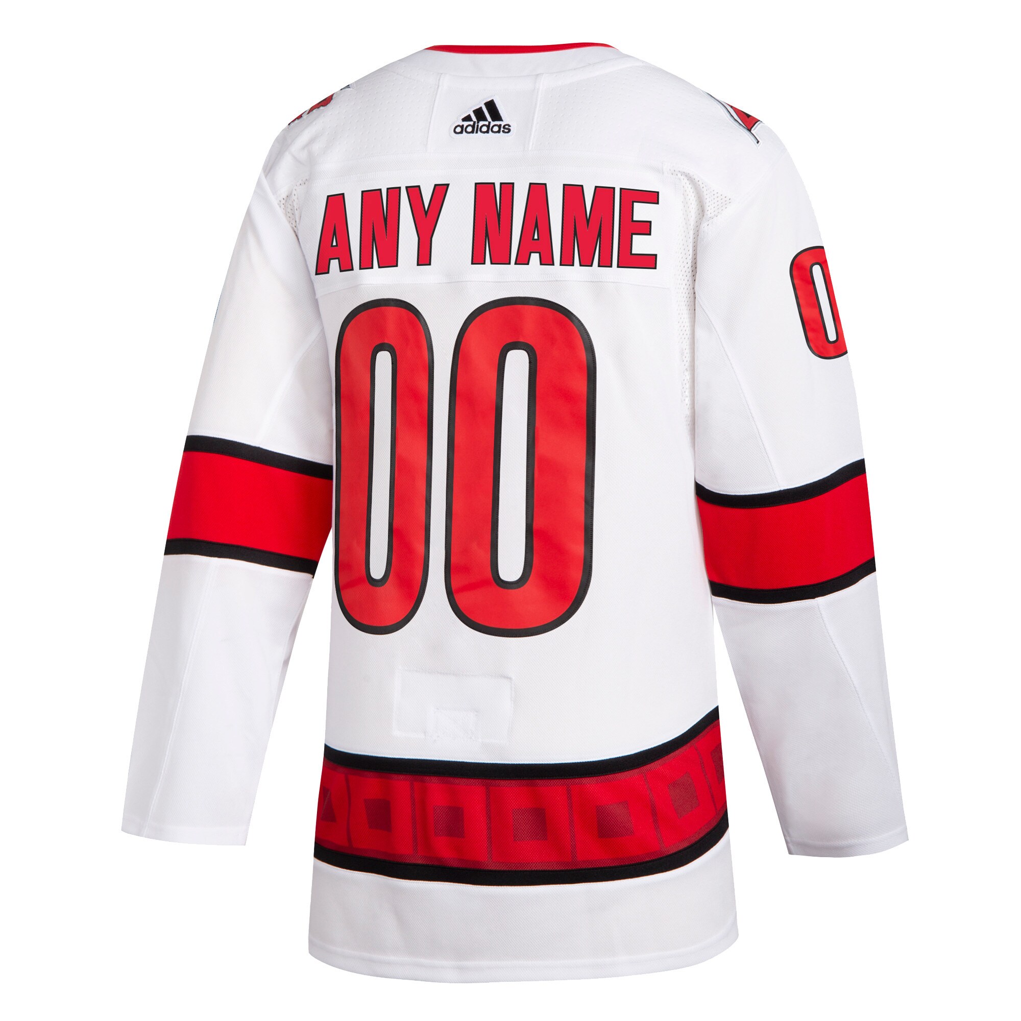 Carolina Hurricanes  2020/21 Away Custom  Jersey – White
