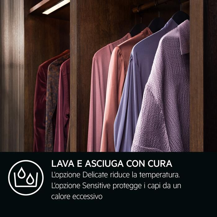 AEG - Asciugatrice TR7HE9C 9 Kg Classe C-Bianco