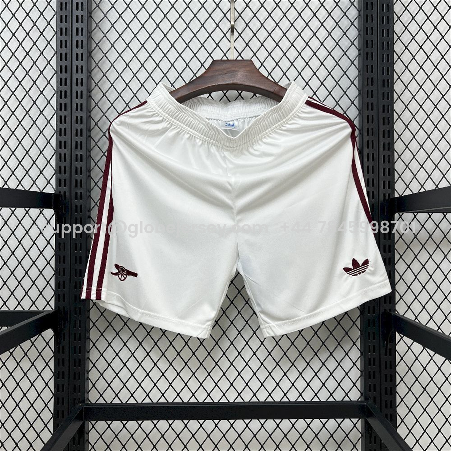 Arsenal 25-26 Third White Shorts - Fans Version