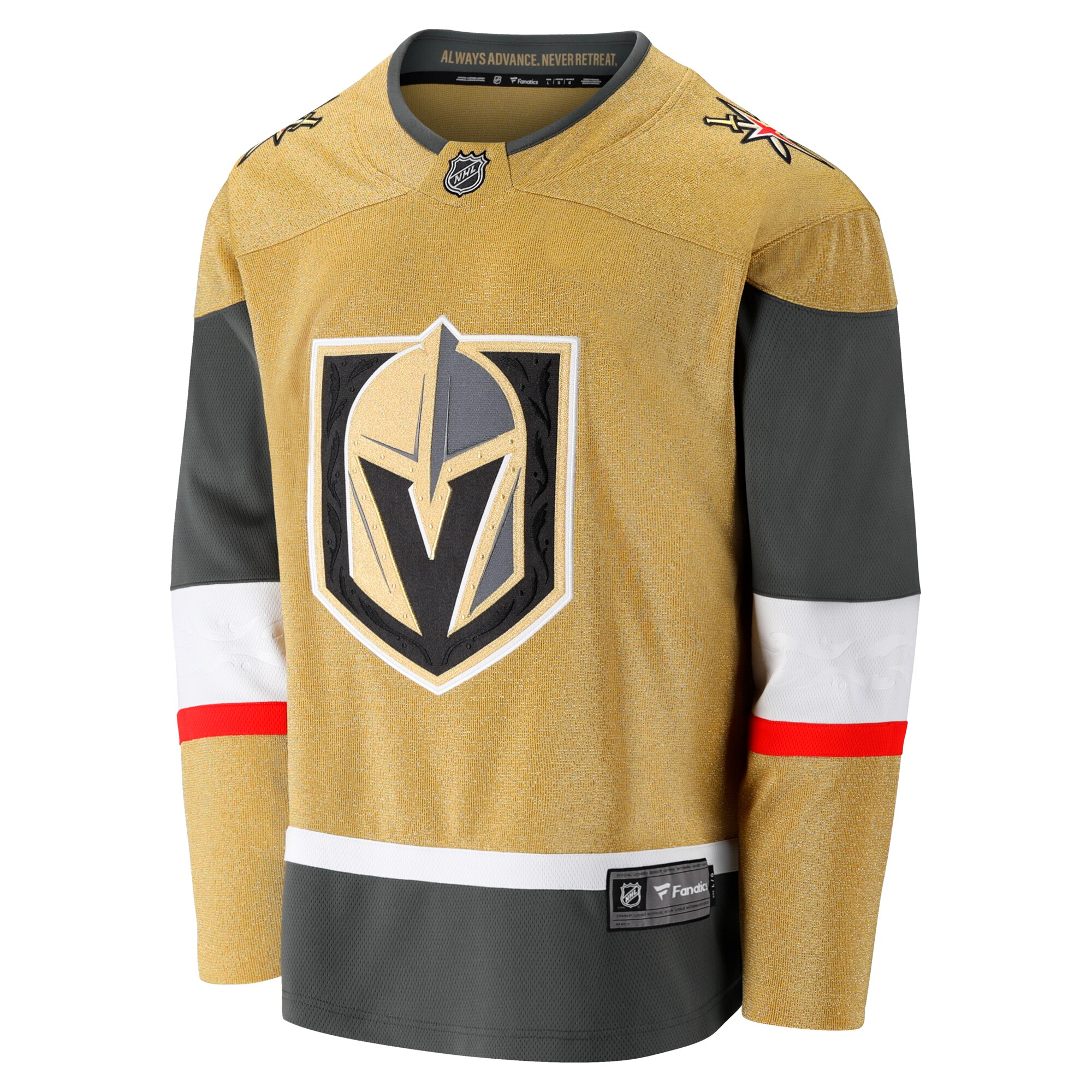 Vegas Golden Knights Fanatics Home Breakaway Jersey – Gold