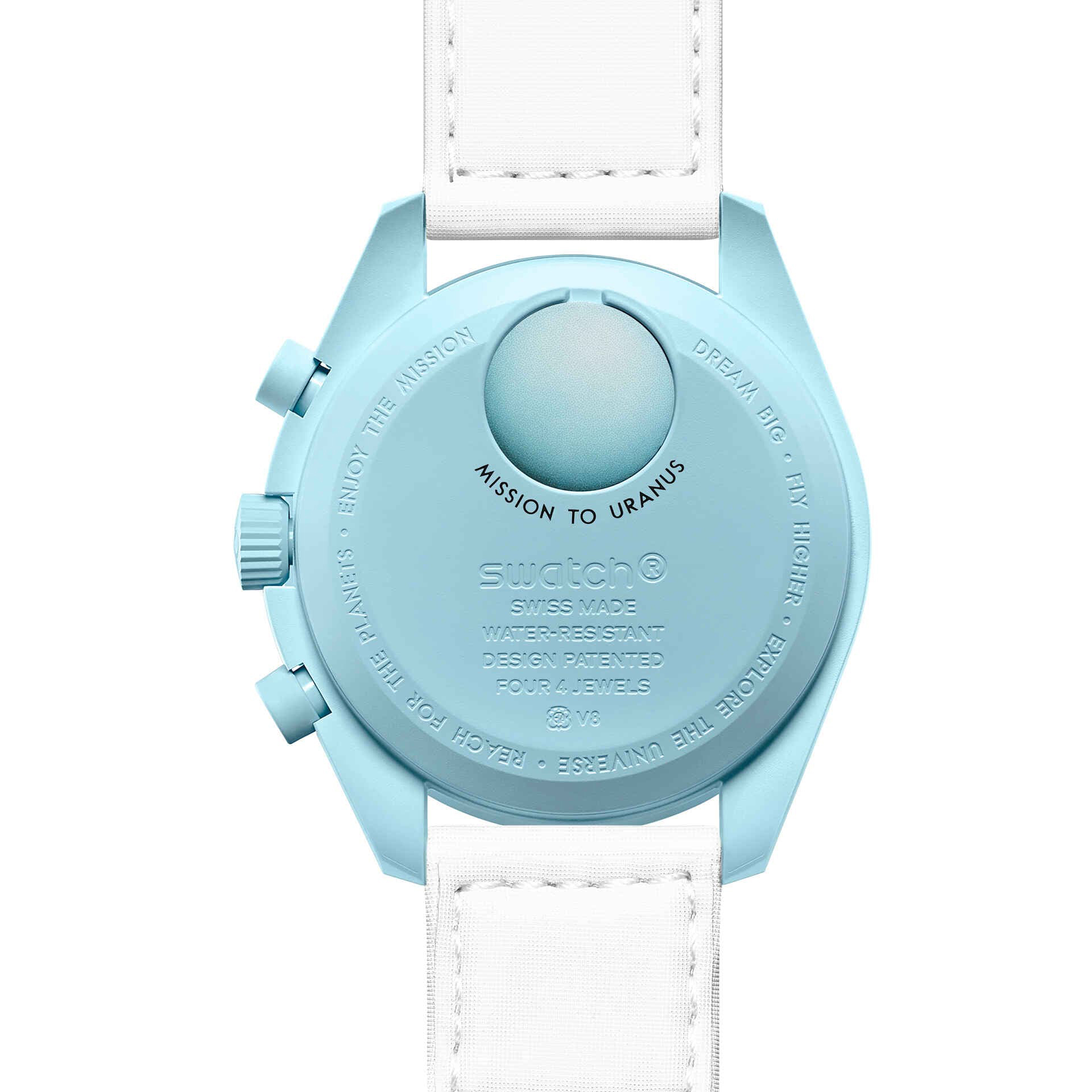 【Super Clone】Swatch x Omega SO33L100 Bioceramic Moonswatch Mission to Uranus