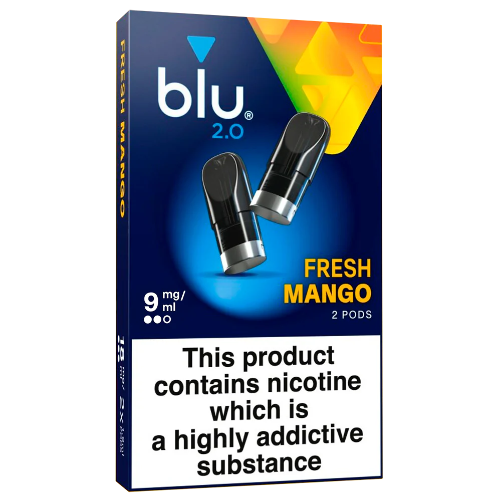 Blu 2.0 Mango Ice Vape Pods 9mg/ml 2 Pack