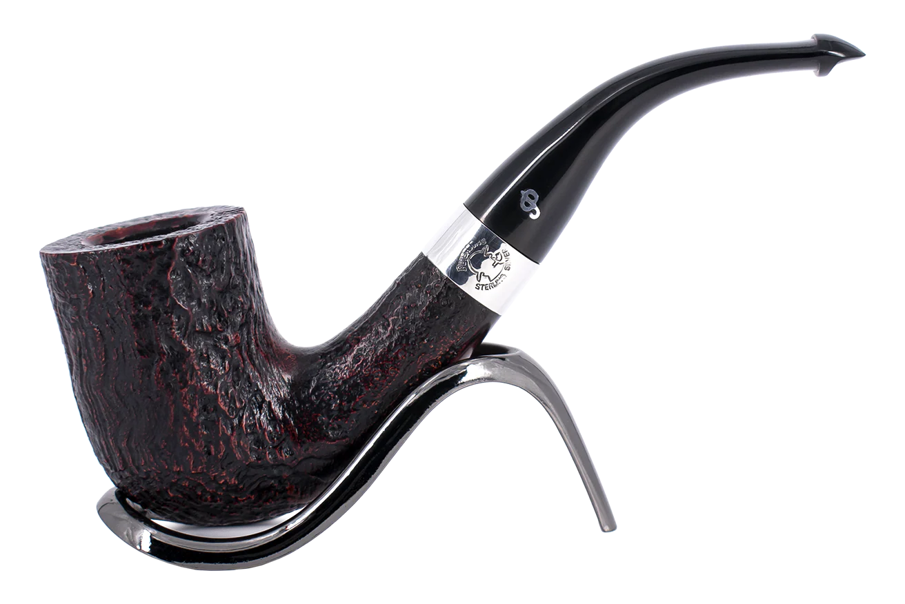 Peterson of Dublin Sherlock Holmes Briar Smoking Pipe - Red Sandblast Rathbone