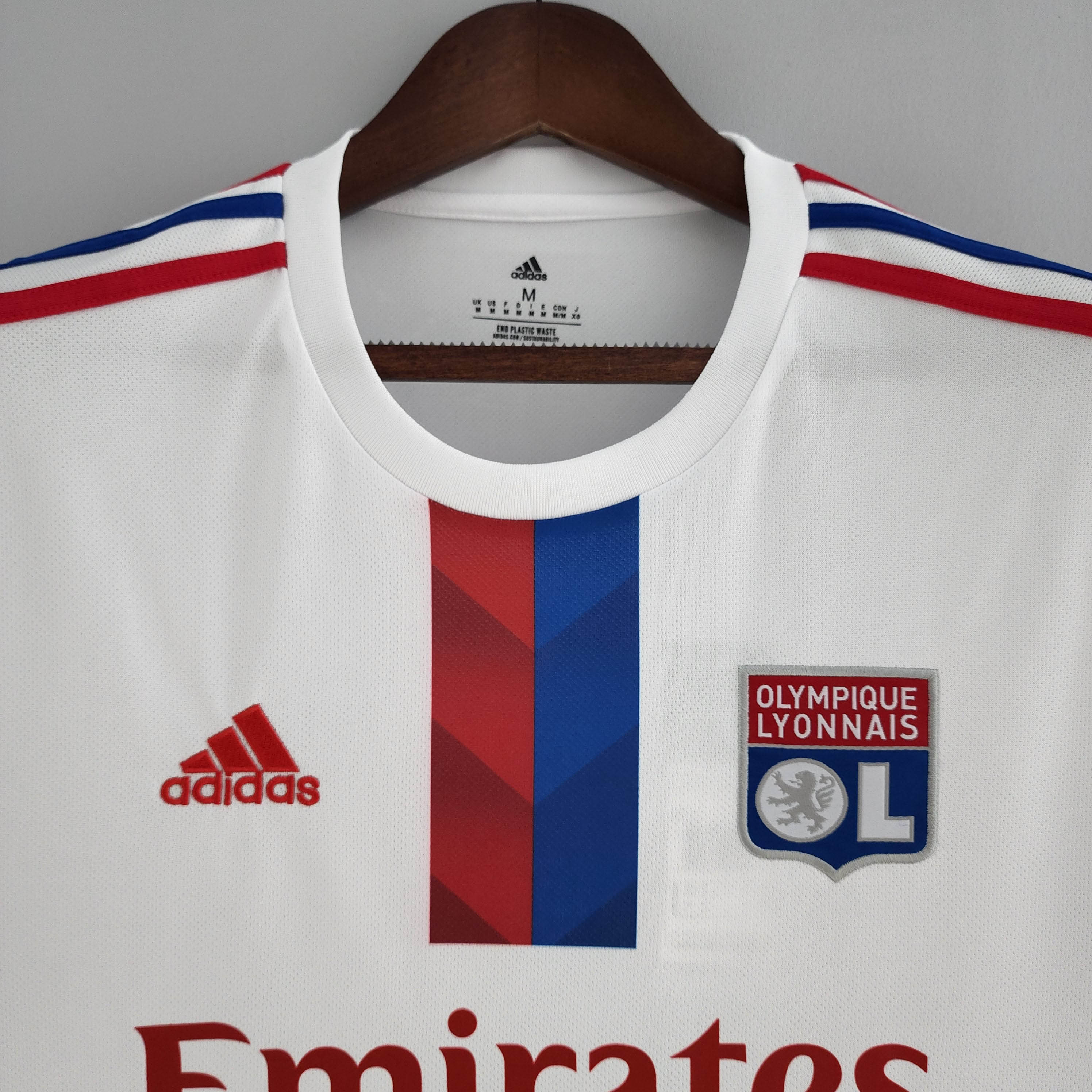 2022/2023 Lyon Home Football Shirt - Fans Edition