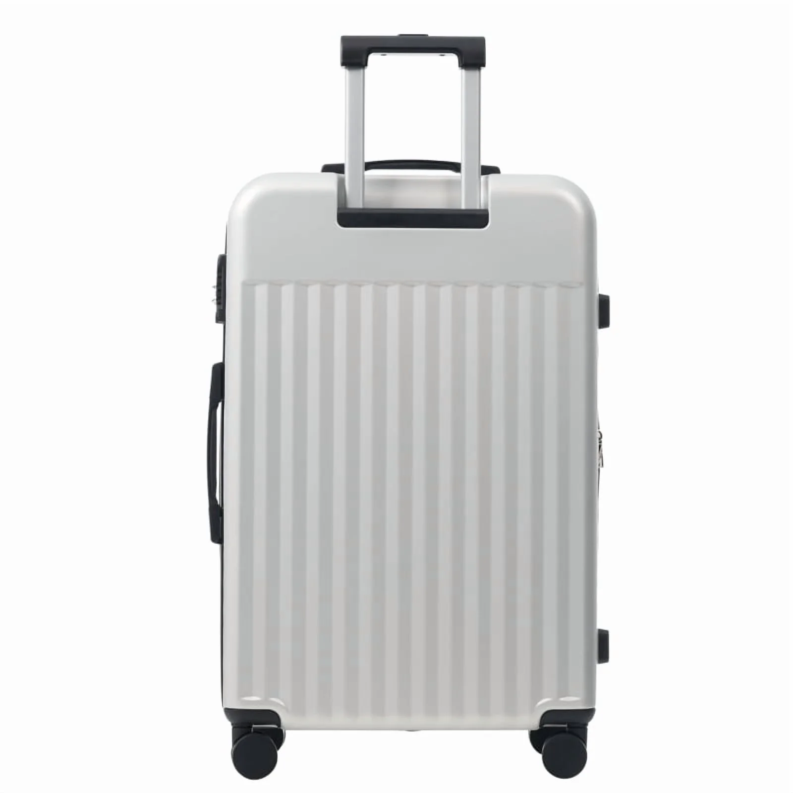 Front Opening Luggage Set 3 Piece, Hardside Carry on Suitcase with USB Port, Expandable Luggage with Handle Bag Spinner Wheels TSA Lock
