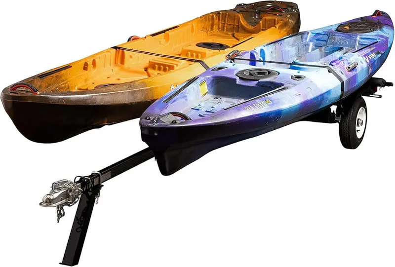 Multi-Sport Tow-Behind Trailer – Versatile Utility Carrier for Bikes. Gear & Equipment