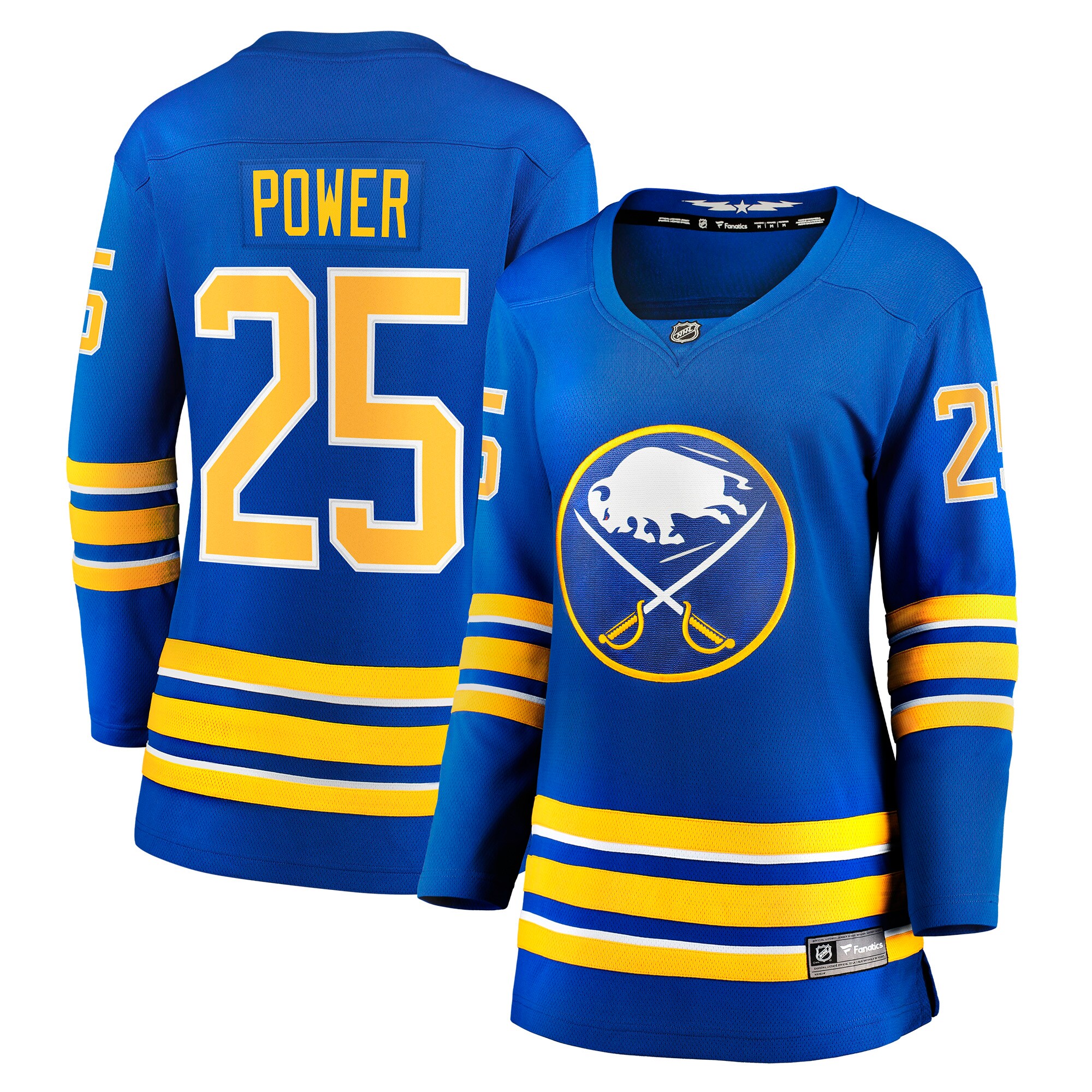Owen Power Buffalo Sabres Fanatics Women’s Home Breakaway  Jersey – Royal