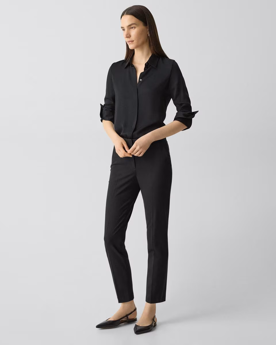 Treeca Pant in Good Wool