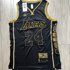 LeBron Bryant Los Angeles Lakers Black 24 MN