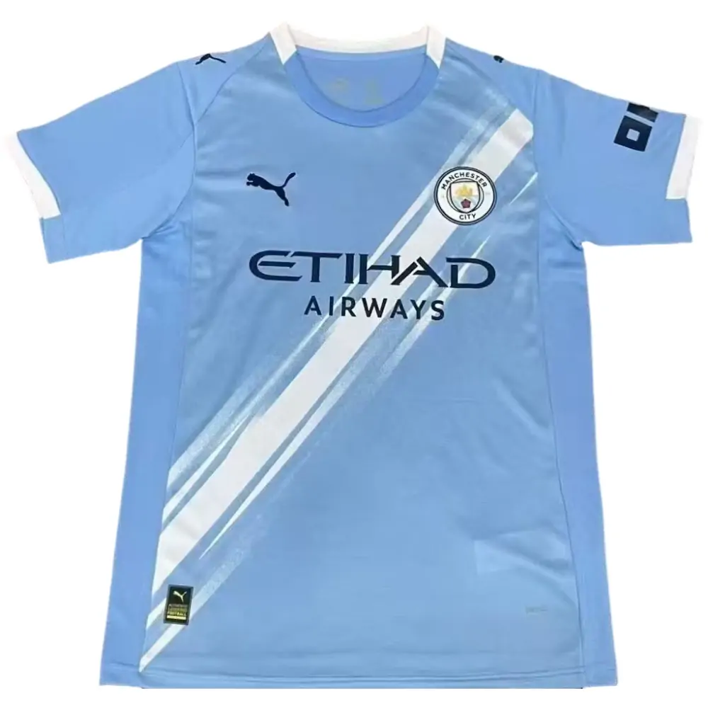 2025-26 Manchester City Home Jersey - Fans Edition