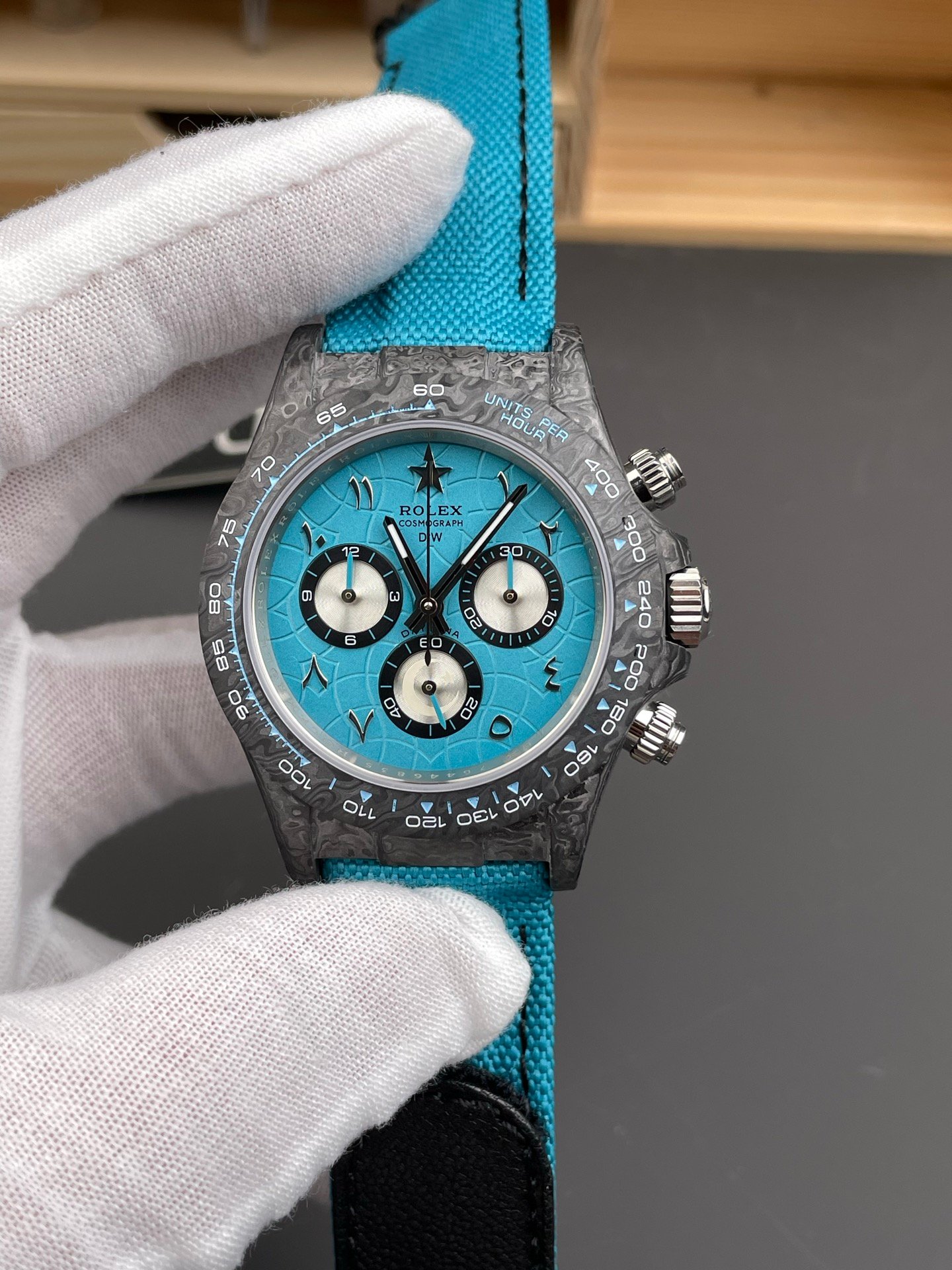 Rolex Daytona Carbon Blue