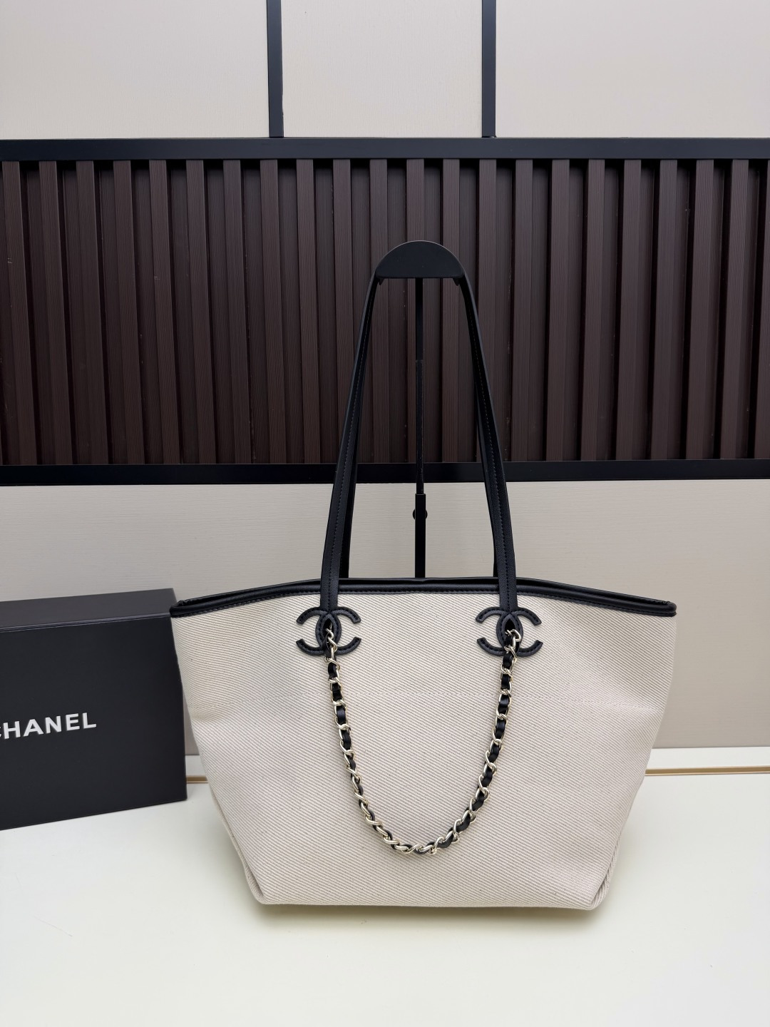 Chanel Large Shopping Tote Bag