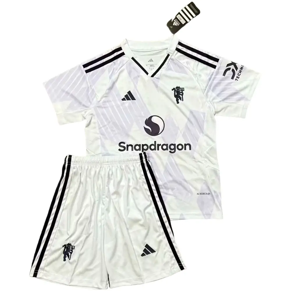 2025-26-Manchester United Away-Shirt-Children's Kit