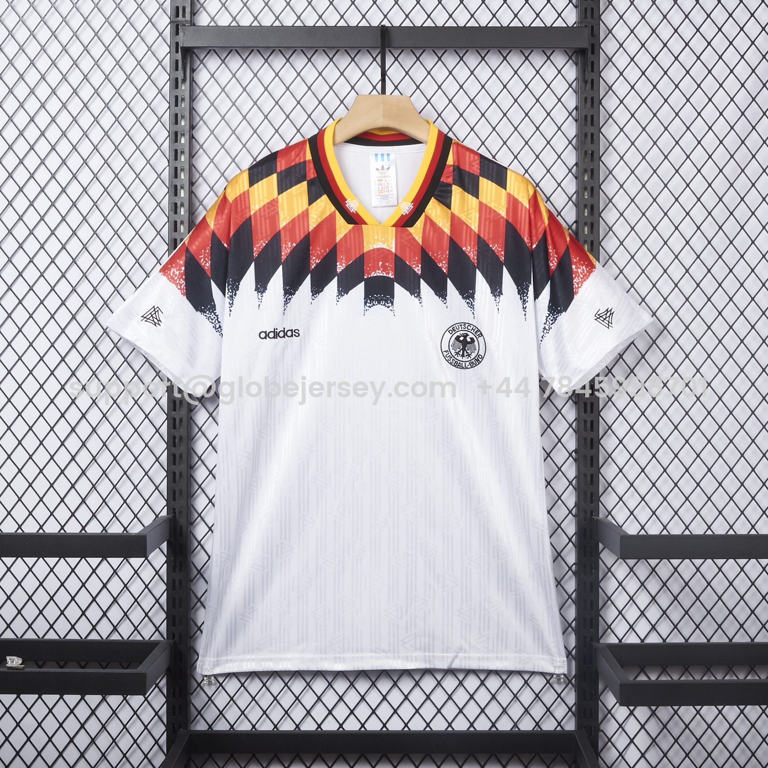 Retro Germany 1994 Home Stadium Jersey