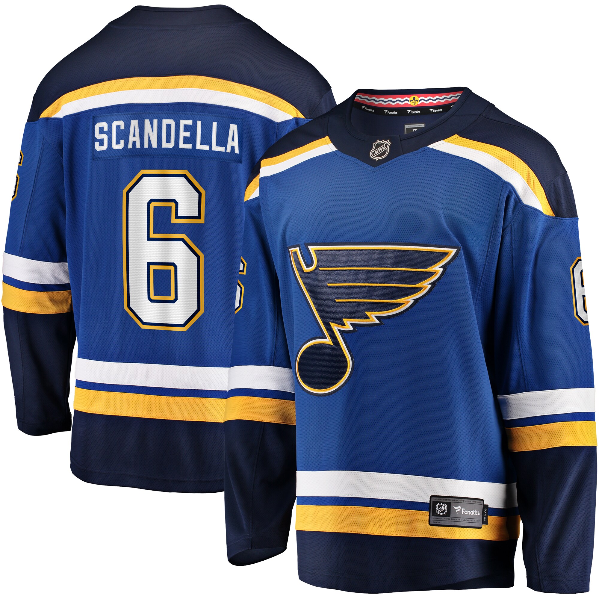 Marco Scandella St. Louis Blues Fanatics Home Premier Breakaway   Jersey – Blue