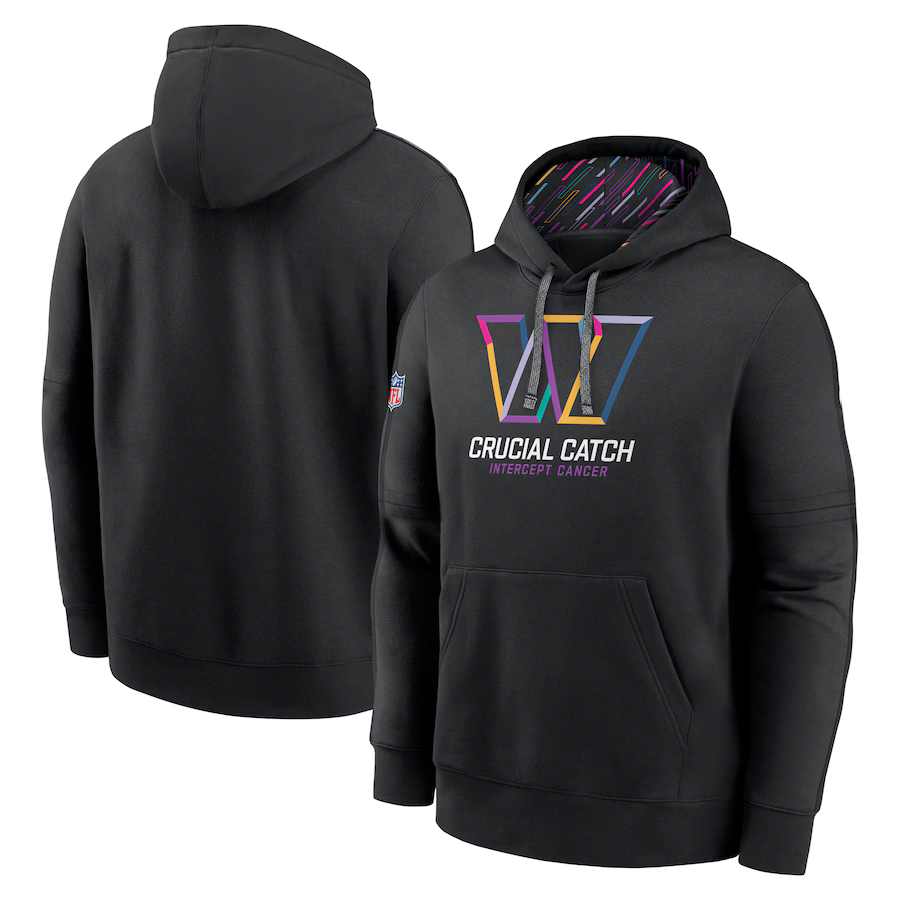 Washington Commanders Crucial Catch Club Men's Hoodie