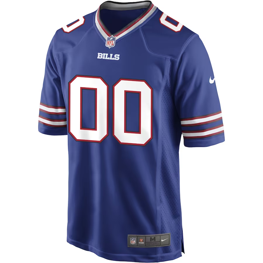 Custom Buffalo Bills Jersey -- BLUE