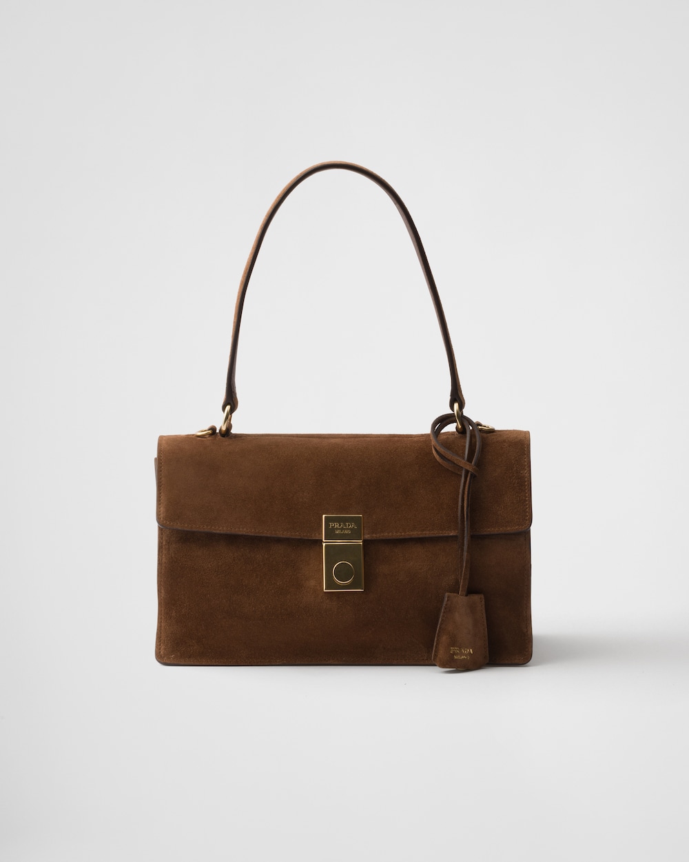 Soft Sound Medium Suede Shoulder Bag
