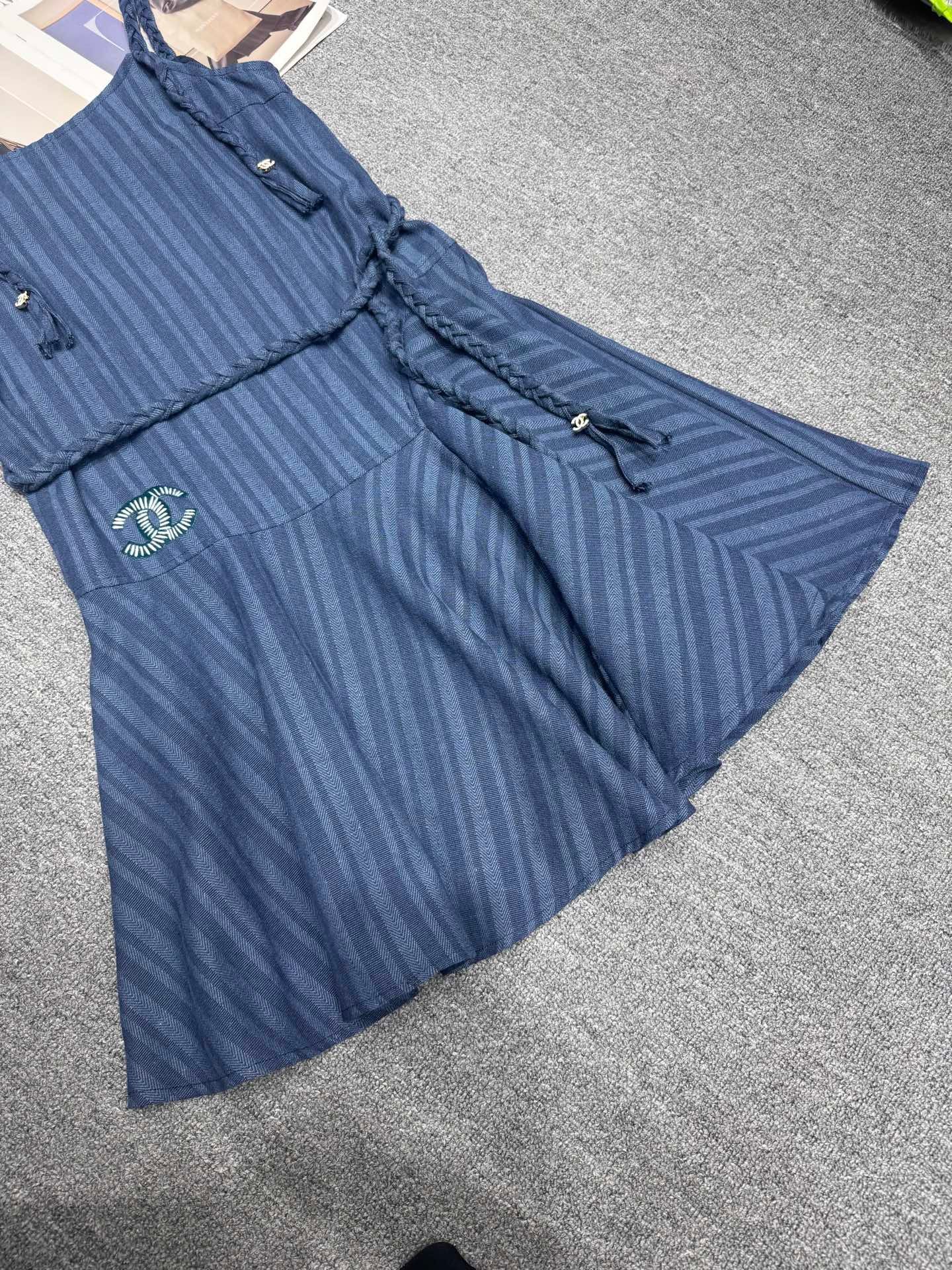 irregular hem suspender dress