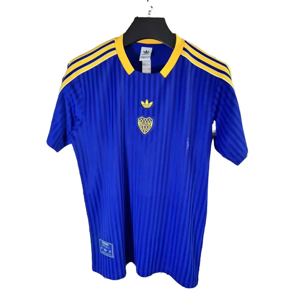 25-26 Boca Retro Blood Blue T-Shirt - Fan Edition