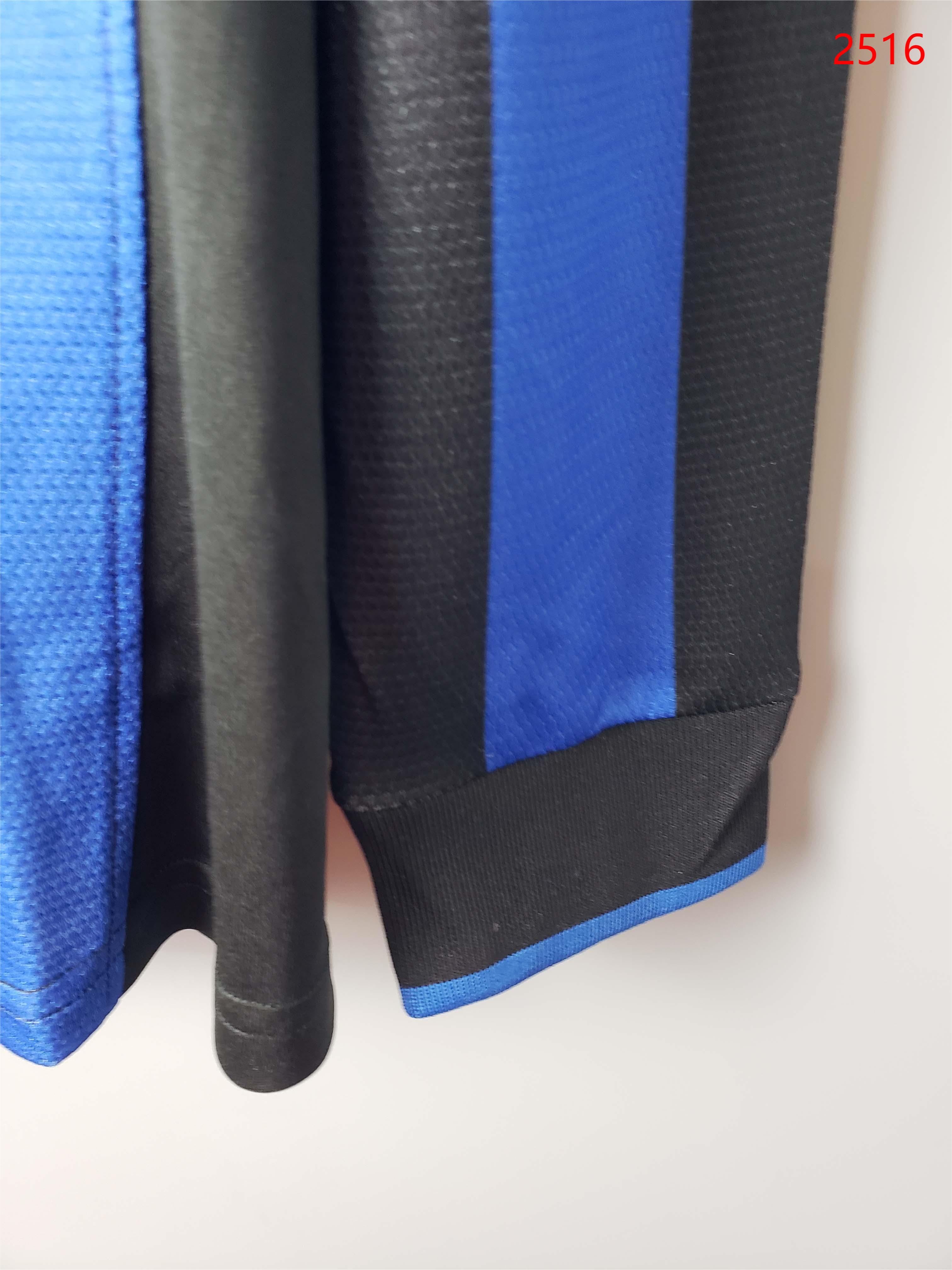 1998/1999 Retro Long Sleeve Internazionale Milan Home Football Jersey 1:1 Thai Quality - Fans Edition