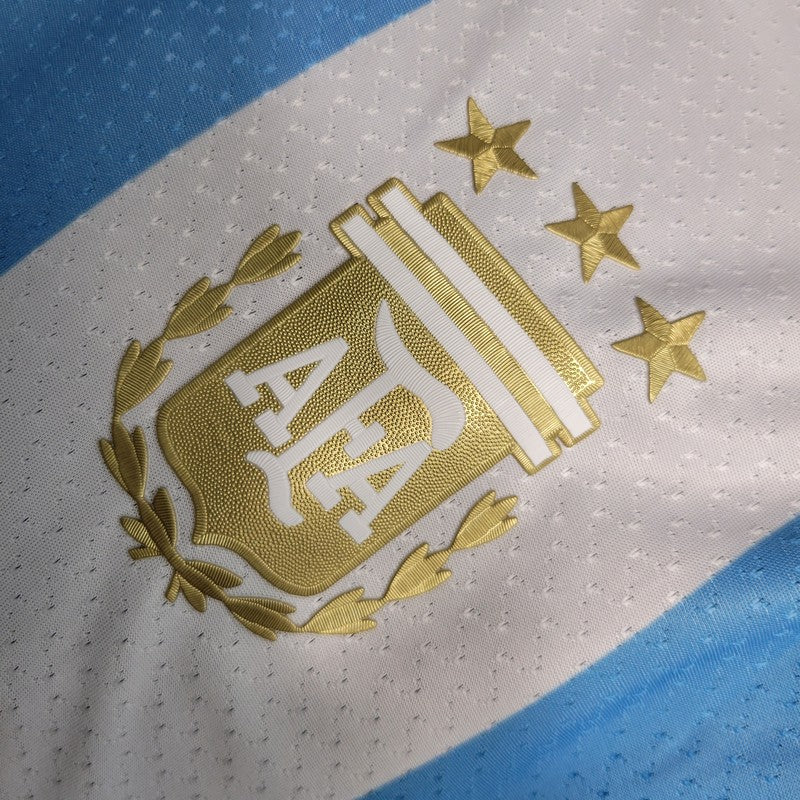 2023/2024 Player Version Argentina Home Jersey