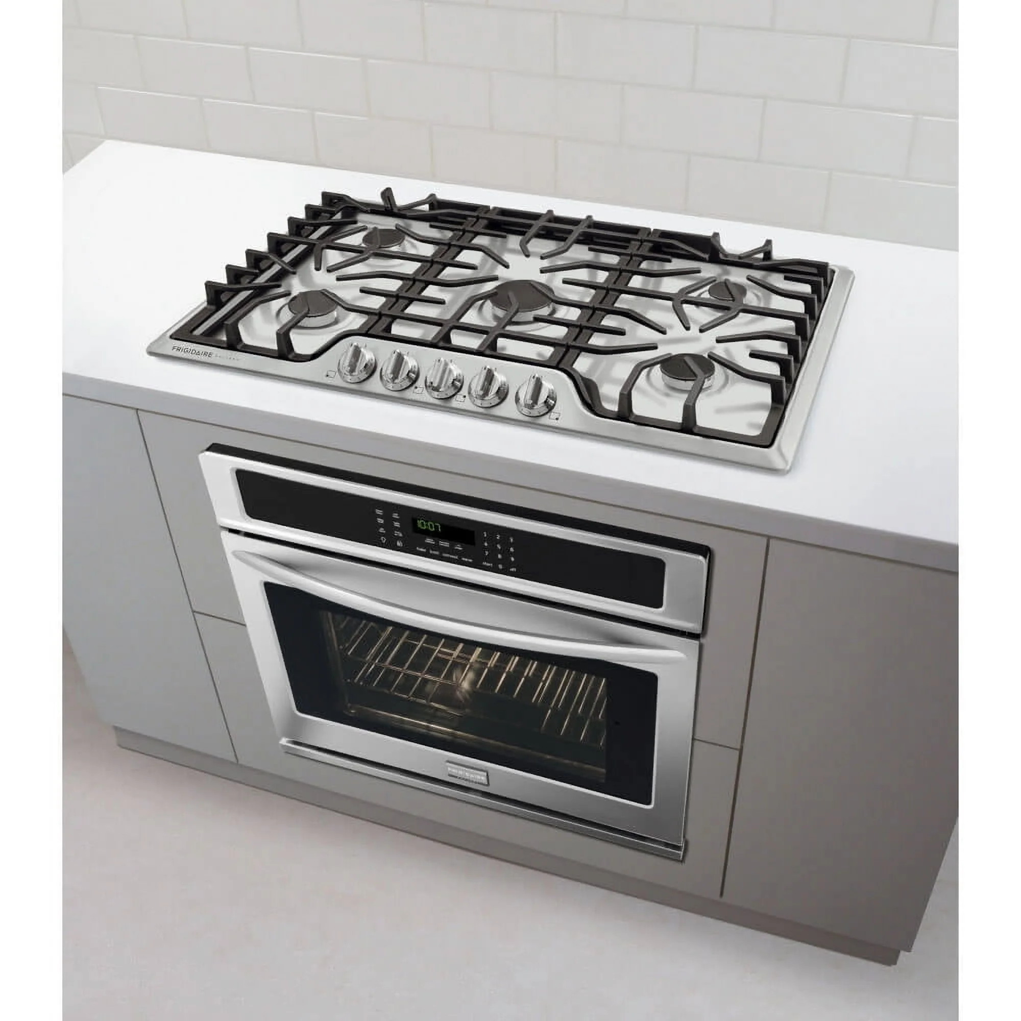 Frigidaire Gallery 36 inch Gas Cooktop in Stainless Steel with 5 Burners