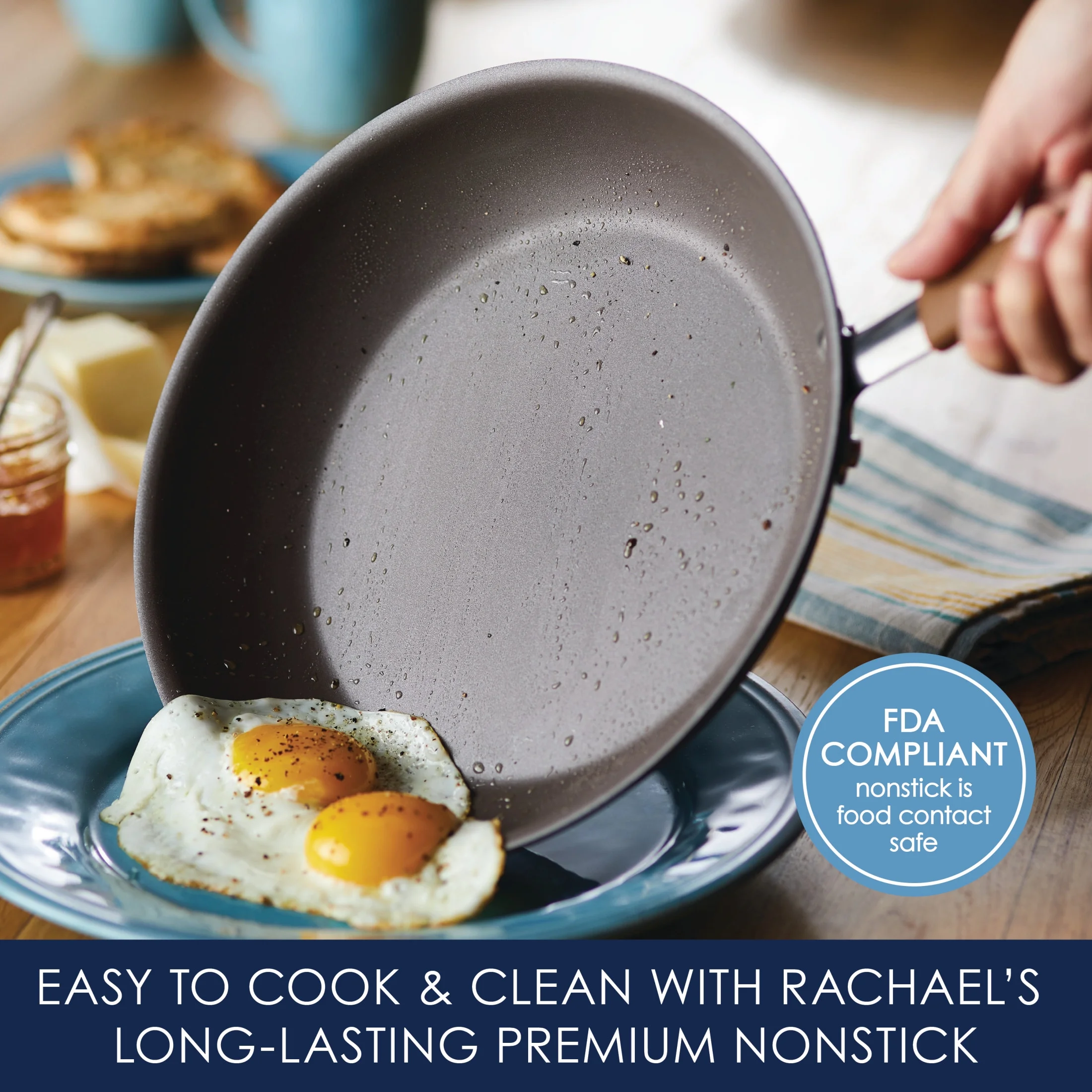 Rachael Ray 12-Piece Cucina Nonstick Pots and Pans Set, Cookware, Set Cranberry