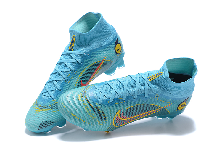 Assassin XIV Half High Top Main Series Fully Knitted Waterproof FG Football Shoes