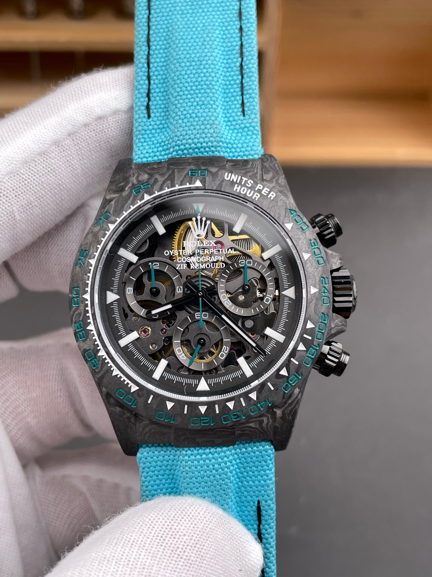 Rolex Daytona Carbon ZIF Remould
