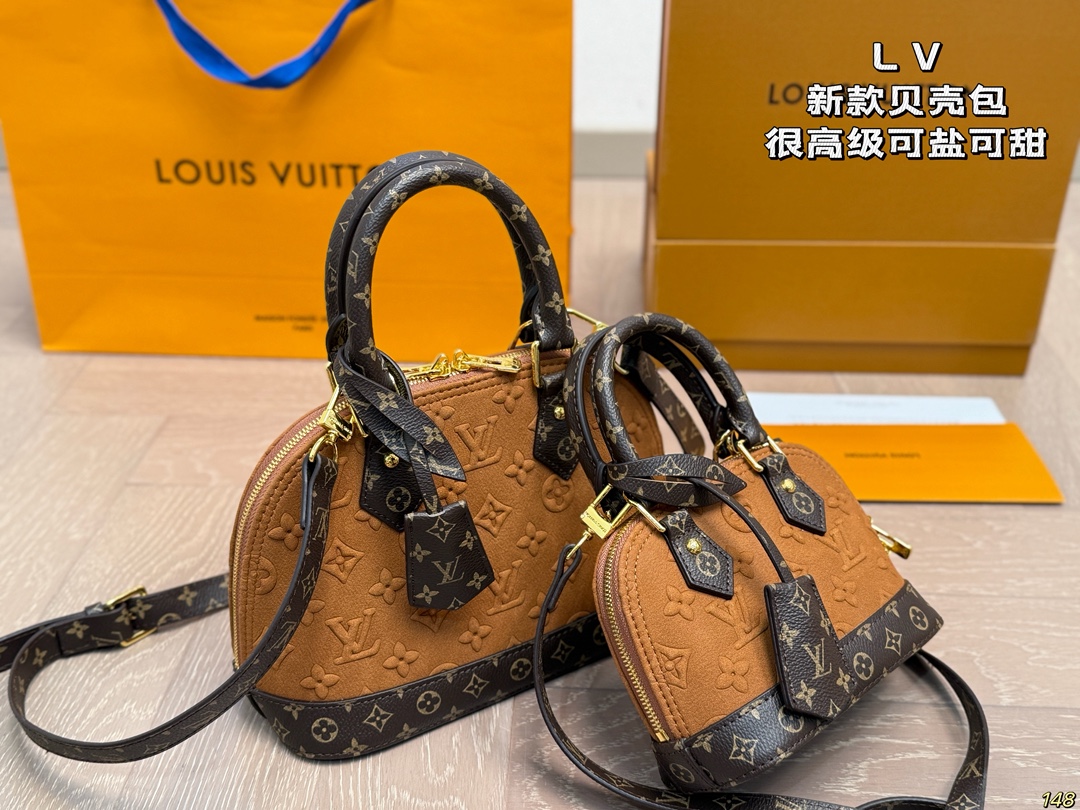 LV Vintage Floral Crossbody Bag