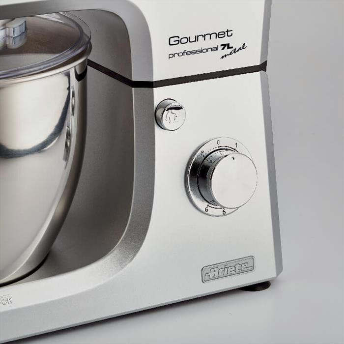 ARIETE - 1598/1 Gourmet Professional 7L Metal Impastatrice-metal
