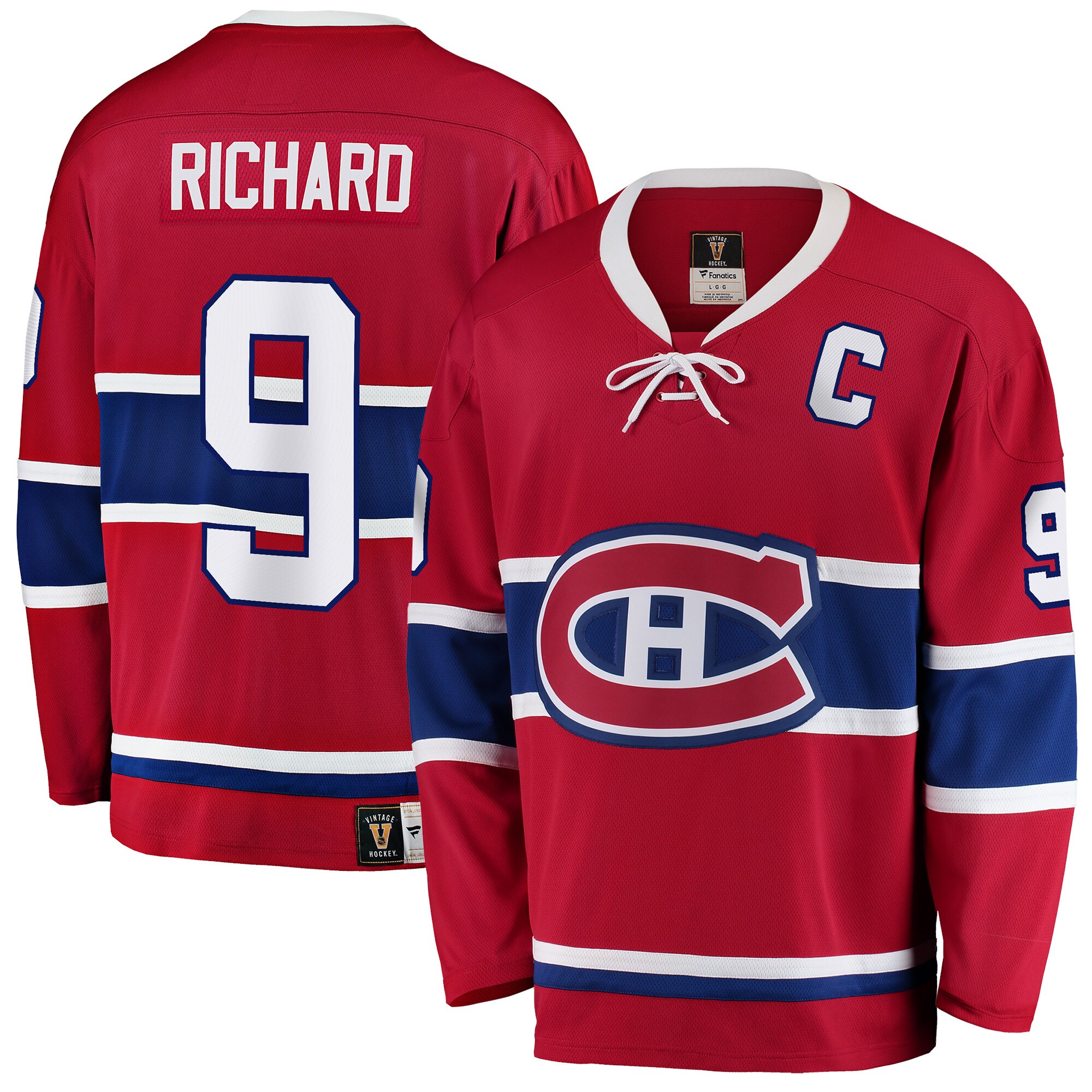 Maurice Richard Montreal Canadiens Fanatics Premier Breakaway Retired   Jersey – Red