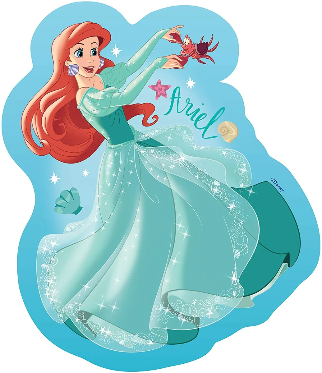 Disney Princess – Four Large 10, 12, 14, 16 Piece Jigsaw Puzzle (Ravensburger)