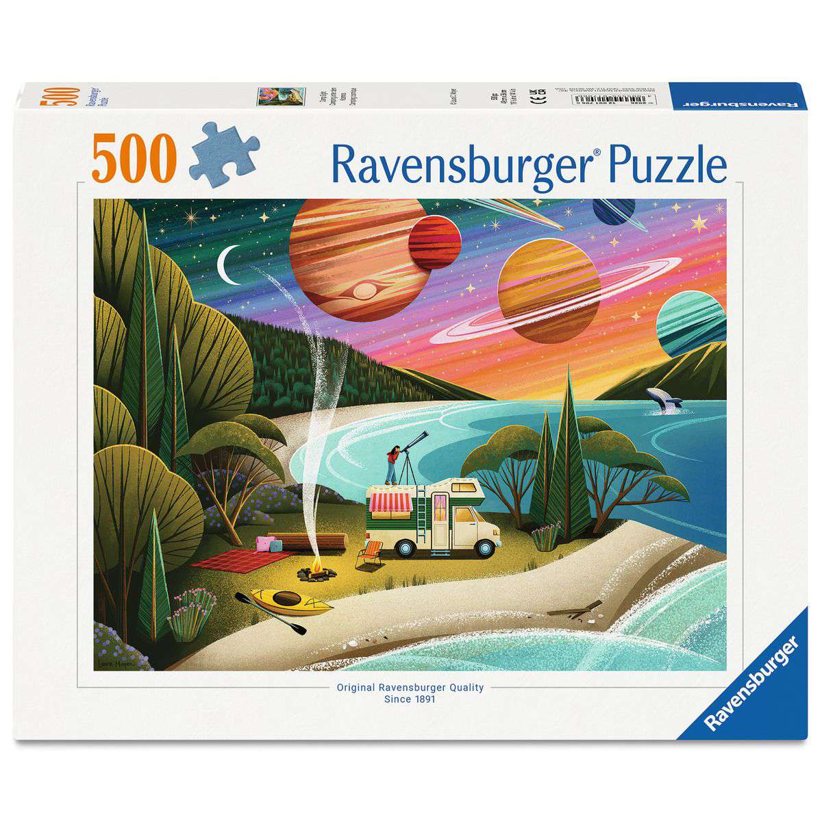 Camping - 500 Piece Jigsaw Puzzle (Ravensburger)
