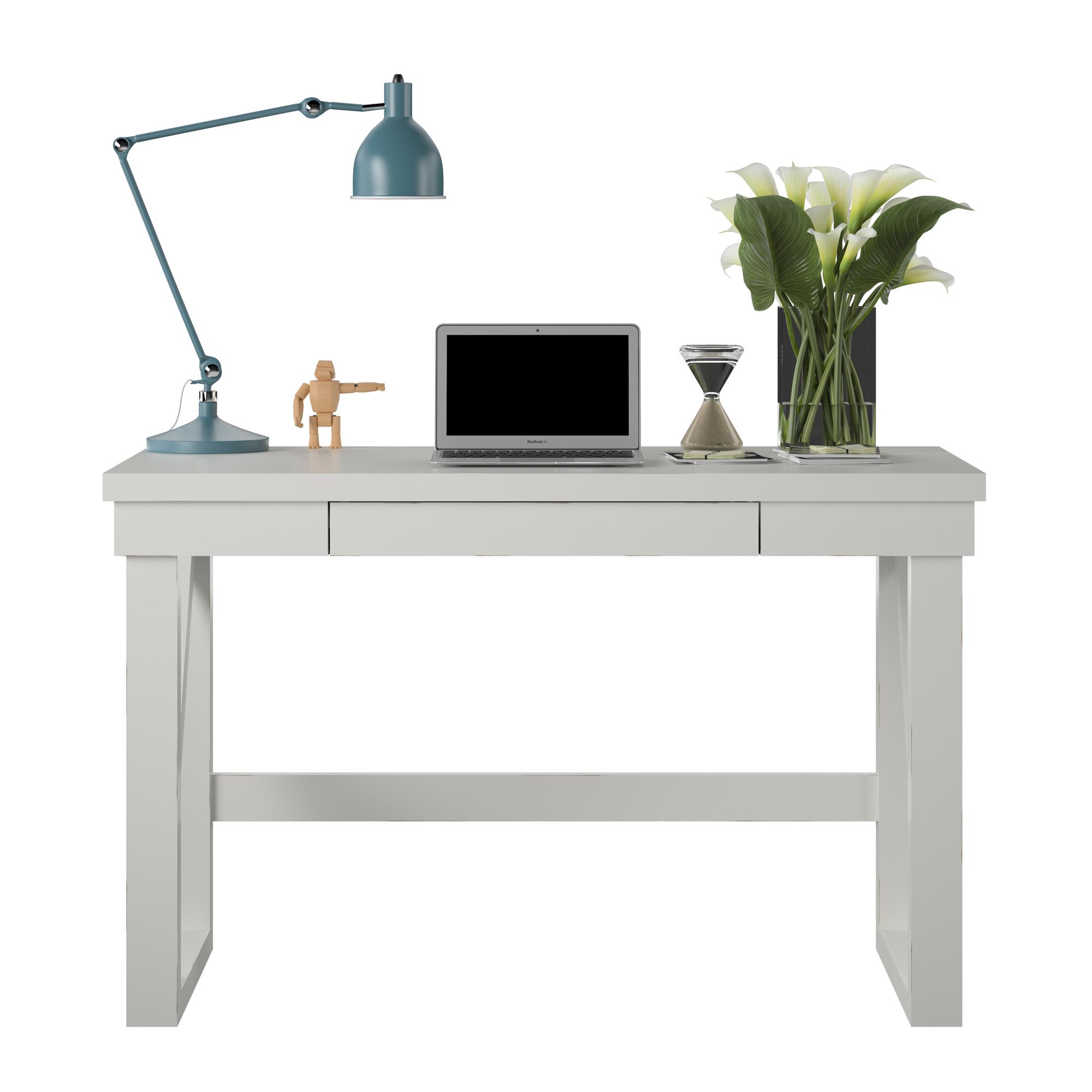 Crestwood Computer Desk, White