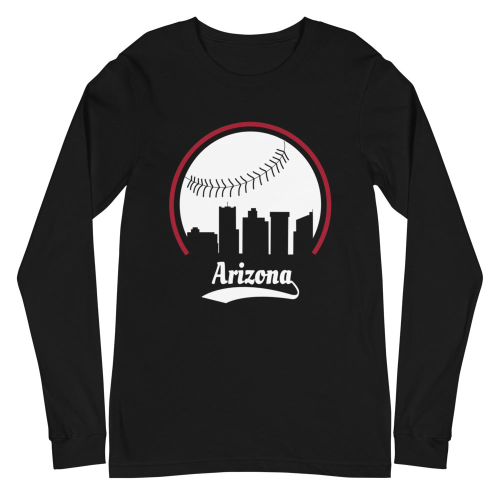 Unisex Arizona Diamondbacks Baseball Long Sleeve Tee Shirt