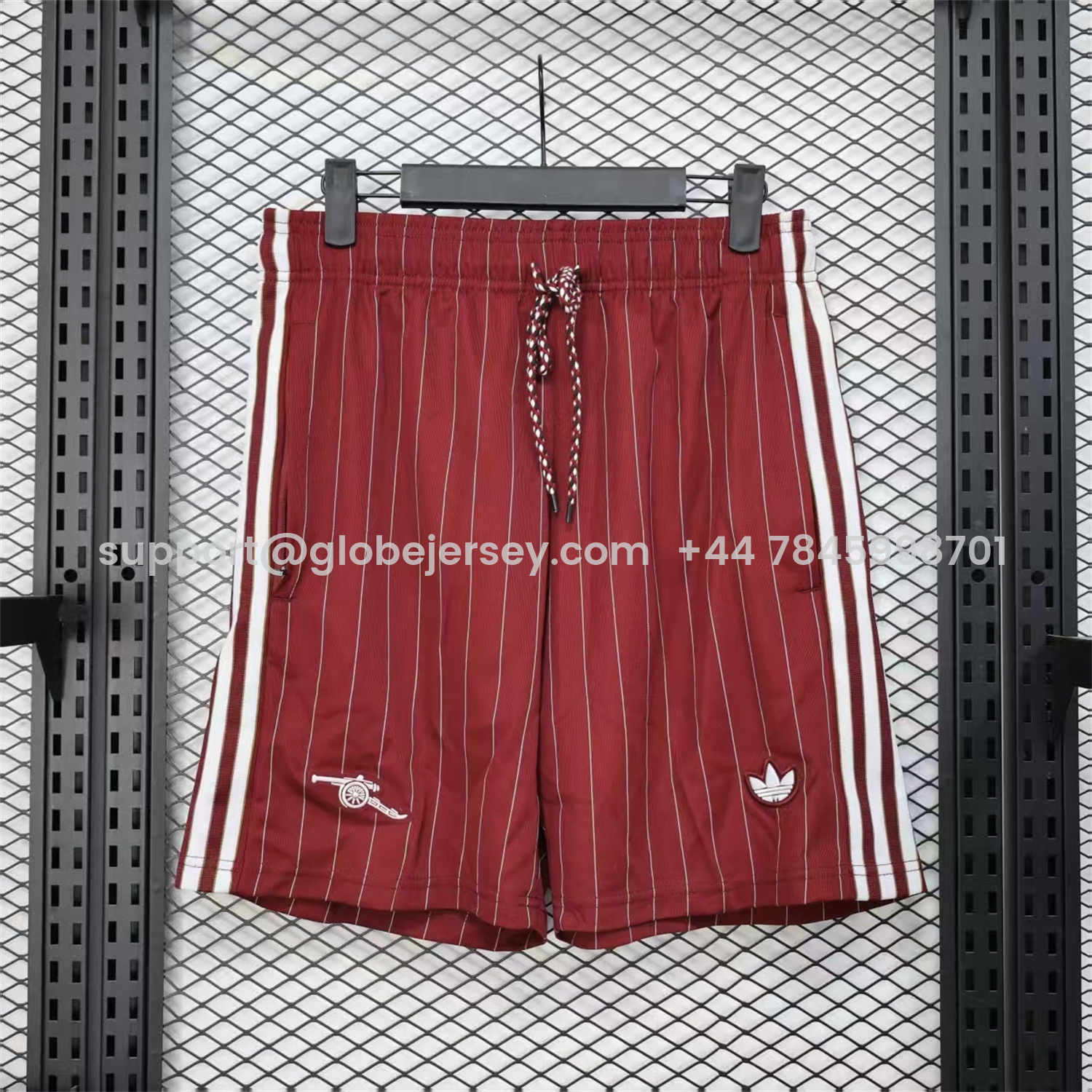 Arsenal 25-26 Trefoil Red Travel Shorts - Player Version