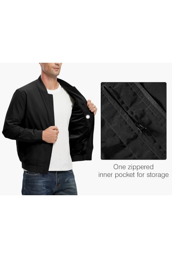 Men's Lightweight Bomber Jacket