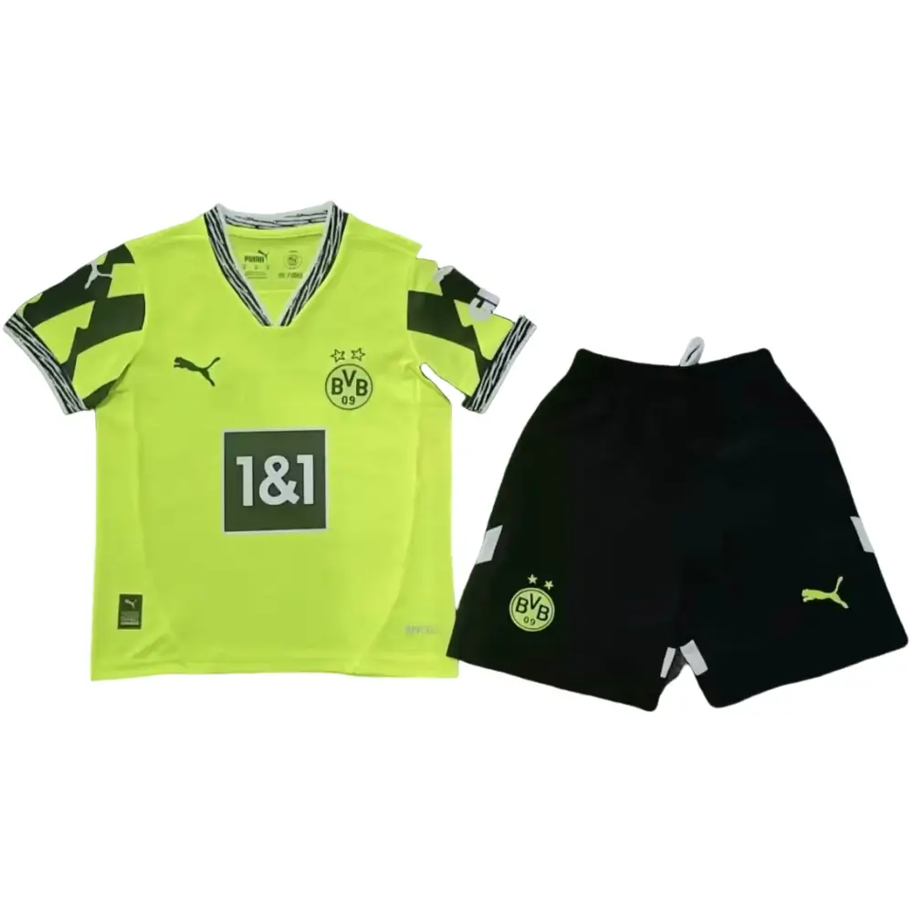 2025-26-Dortmund Special Edition Green-Jersey-Children's Set