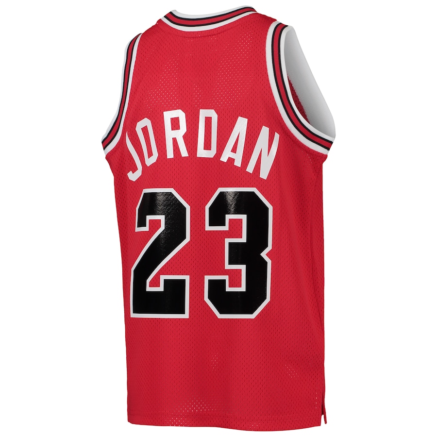 Youth Chicago Bulls Michael Jordan Mitchell & Ness Red 1984/85 Hardwood Classics Authentic Jersey