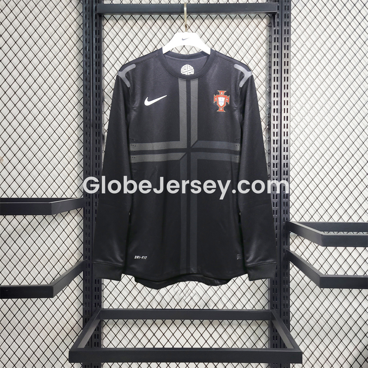 Retro Portugal 2013 Away Long Sleeves Jersey - Player Version
