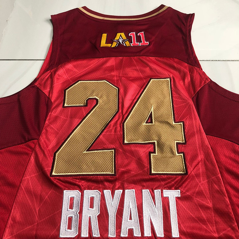 LOS ANGELES LAKERS Bryant 24 Red MN