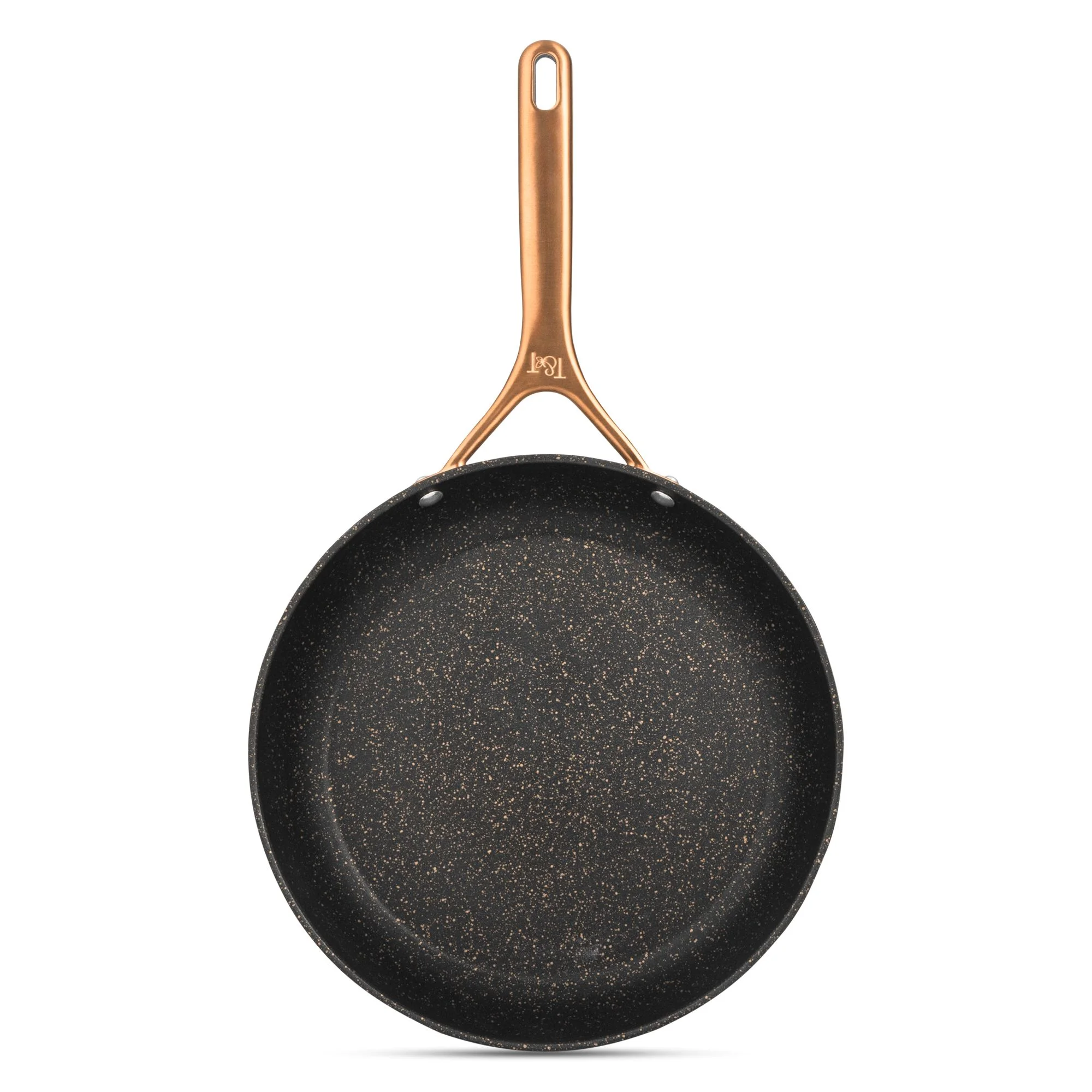 Thyme & Table Supreme 12-Piece Non-Stick Cookware Set, Pots and Pans Set- Bronze