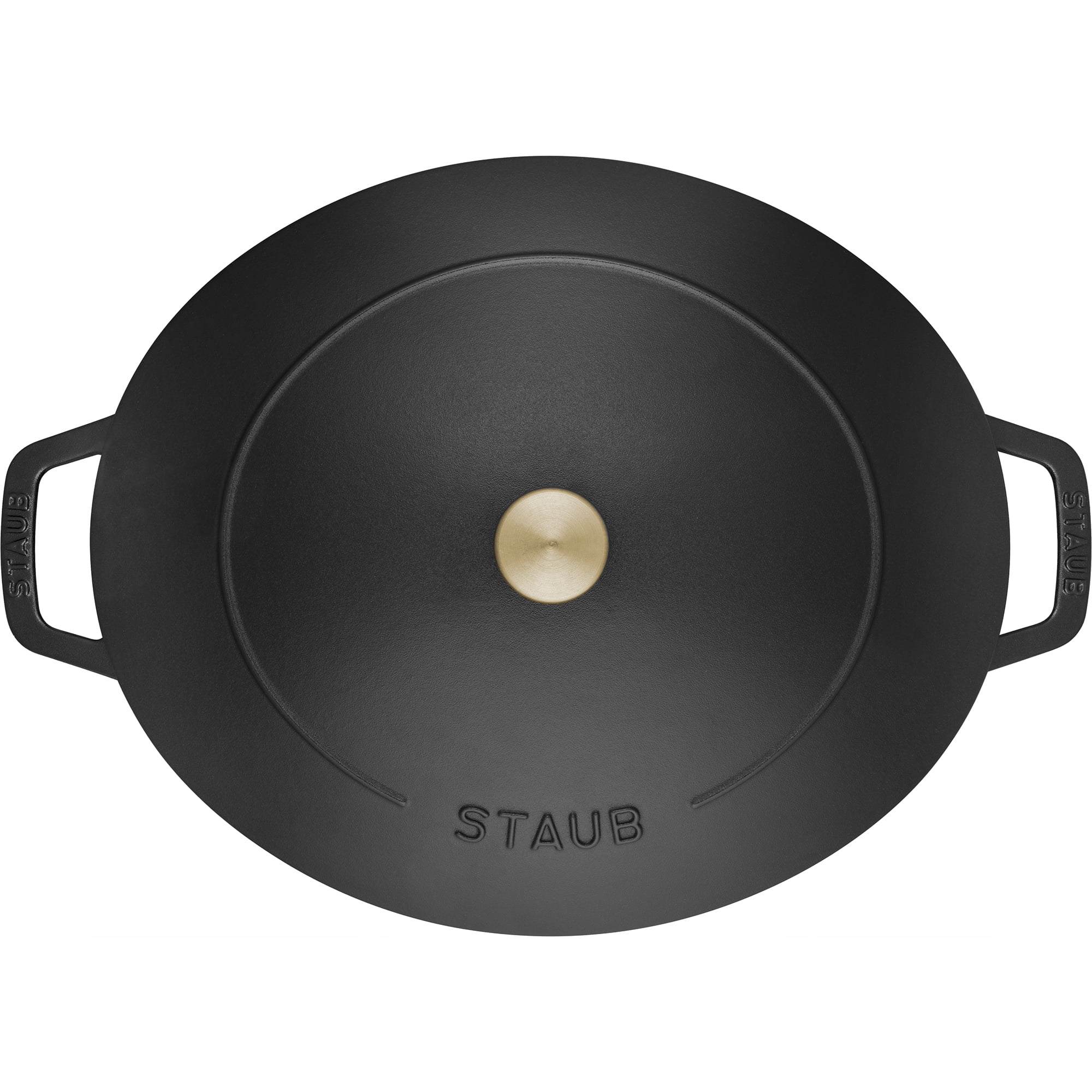 Staub Cast Iron 6.25-qt Shallow Oval Dutch Oven - Citron